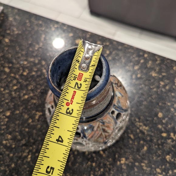 Pottery candle topper - Picture 2 of 5